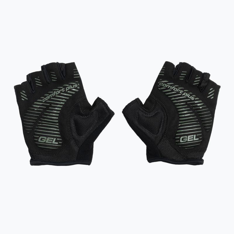 Guanti da ciclismo da uomo Ziener MTB Collby Gel verde pietra 3