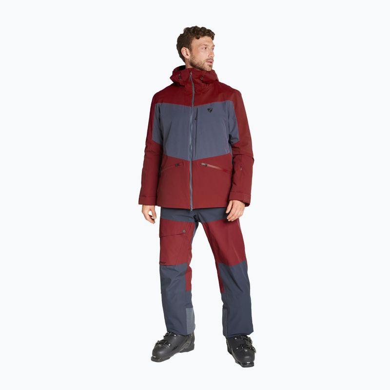 Pantaloni da sci da uomo ZIENER Tiffin ombreggiati 3