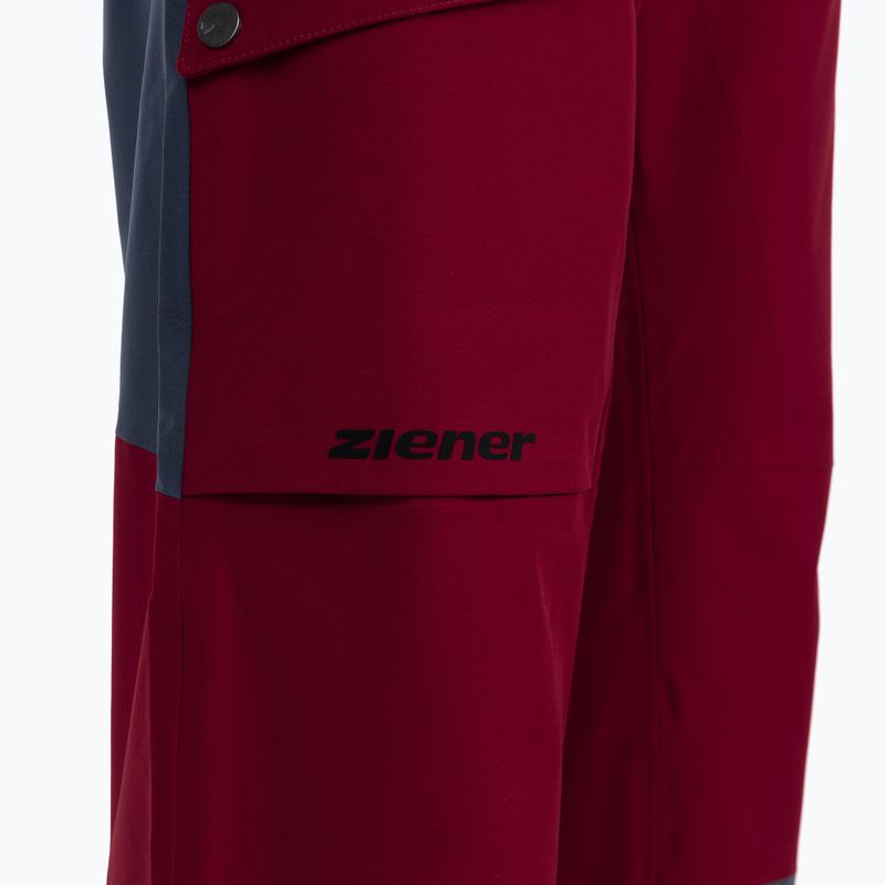 Pantaloni da sci da uomo ZIENER Tiffin ombreggiati 7