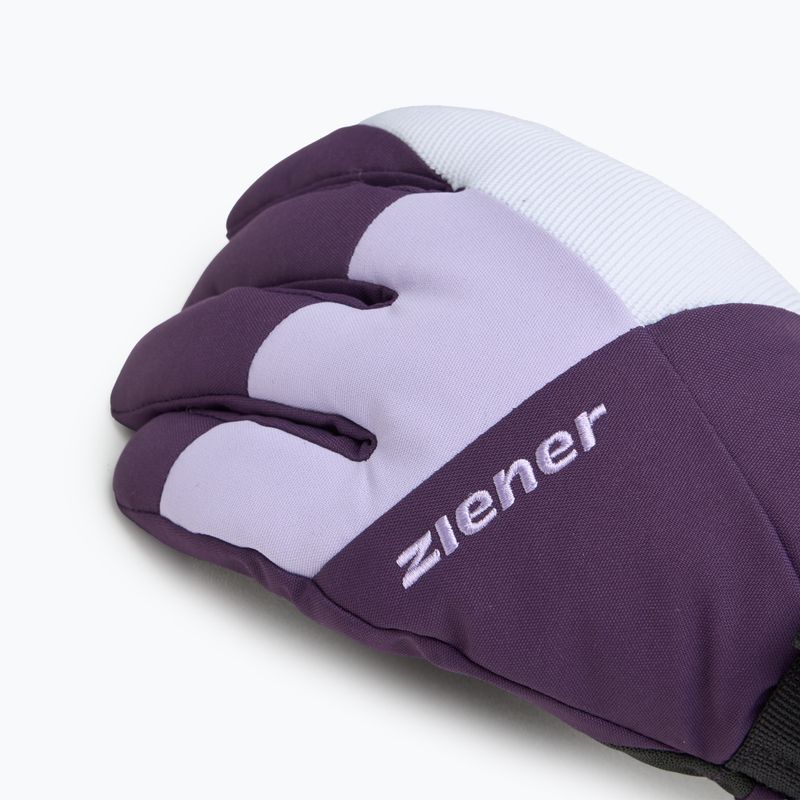 ZIENER Guanti da sci per bambini Lani GTX viola scuro 4