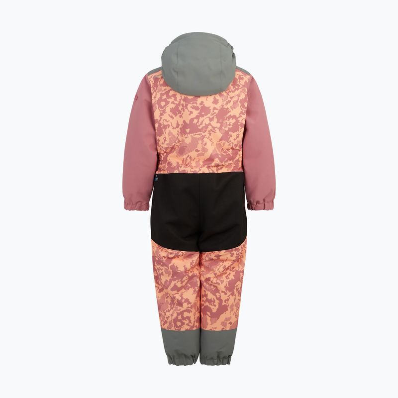 Tuta da sci ZIENER per bambini Anup rose blossom camo 2