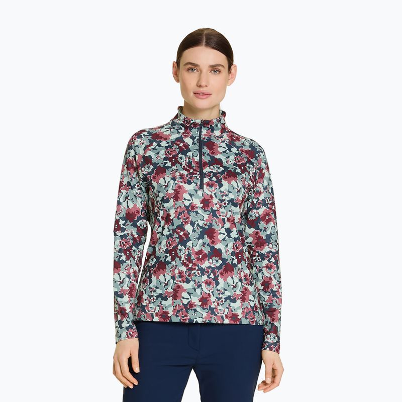 Maglia termica da donna ZIENER Jeane flower print