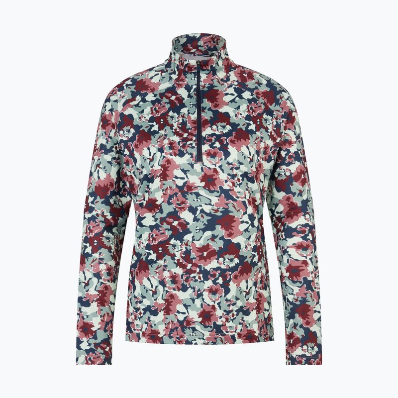 Maglia donna termo attiva a maniche lunghe ZIENER Jarps con stampa floreale 3