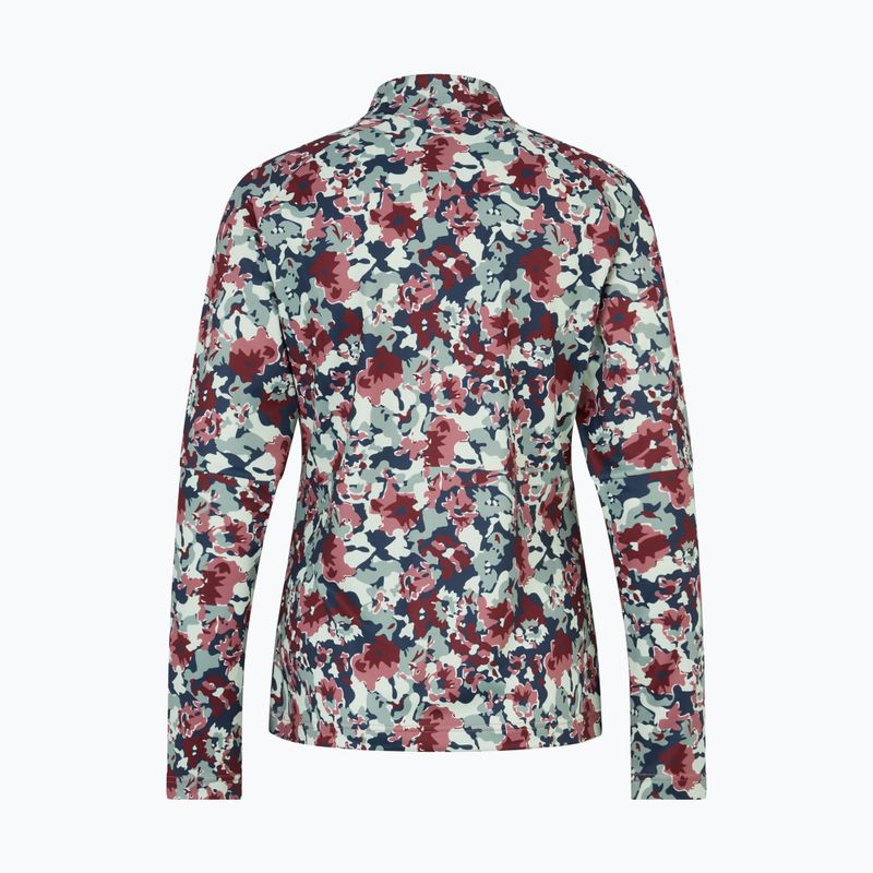 Maglia donna termo attiva a maniche lunghe ZIENER Jarps con stampa floreale 4