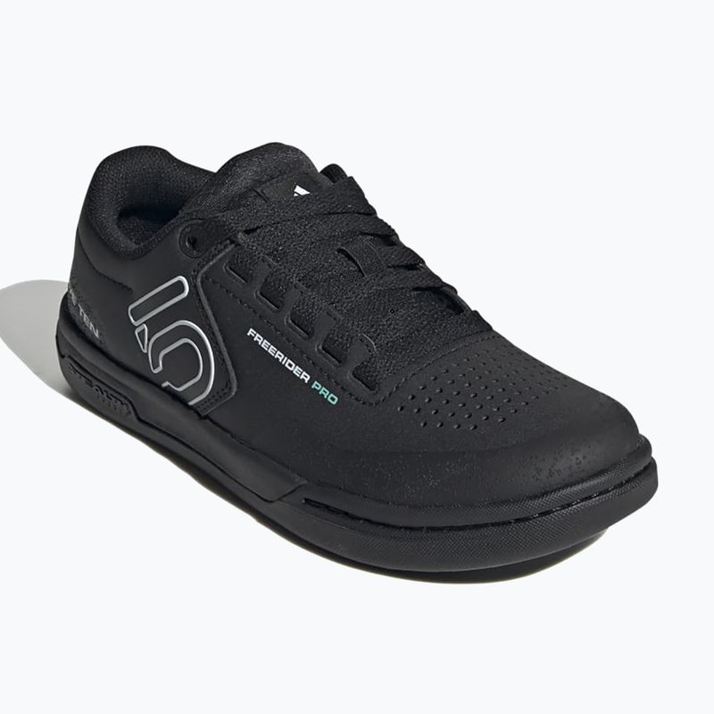 Scarpe da ciclismo piattaforma donna adidas FIVE TEN Freerider Pro nucleo nero/bianco/menta 11