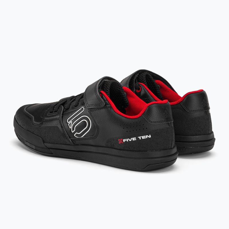 Scarpe da ciclismo MTB da uomo adidas FIVE TEN Hellcat nucleo nero/core nero/bianco 3