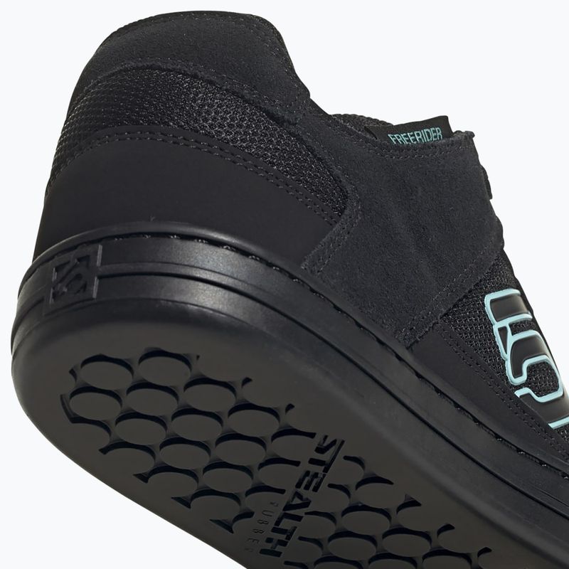 Scarpe da ciclismo piattaforma donna adidas FIVE TEN Freerider nucleo nero/menta acida/nero core 11