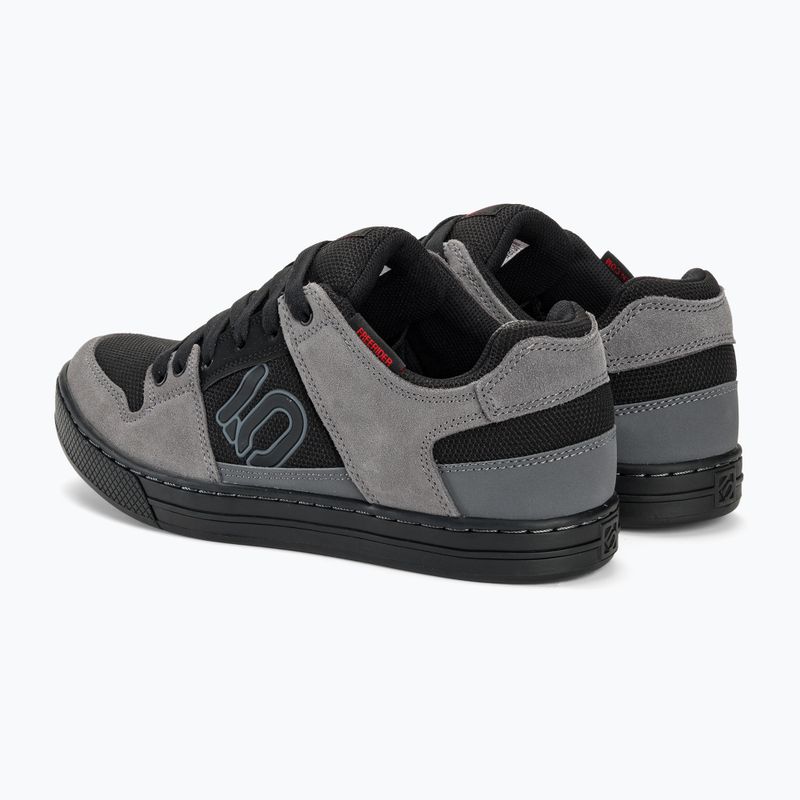 Scarpe da ciclismo uomo piattaforma adidas FIVE TEN Freerider grigio cinque / nucleo nero / grigio quattro FW2836 4