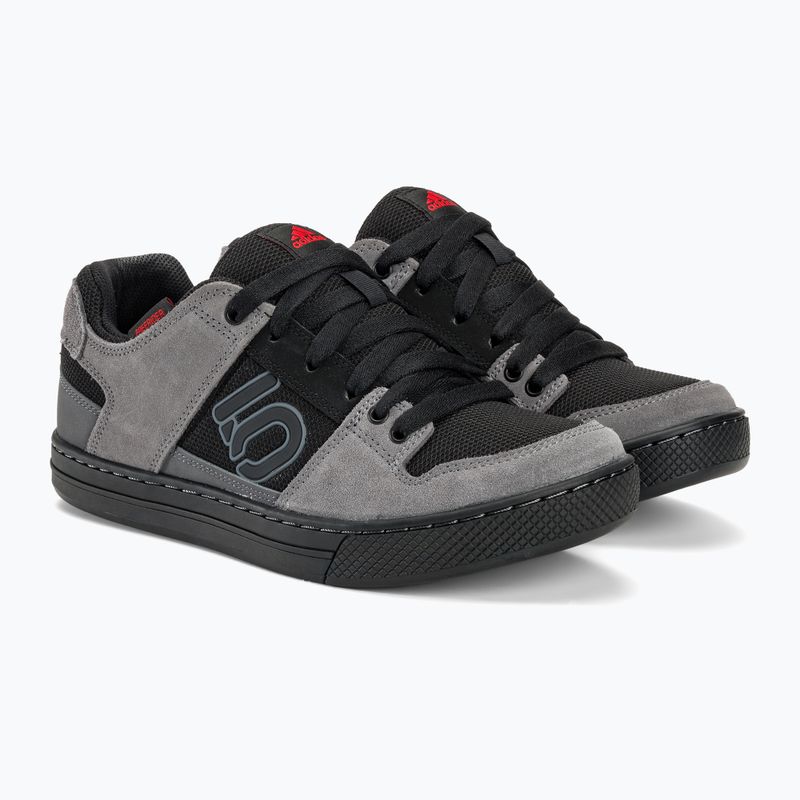 Scarpe da ciclismo uomo piattaforma adidas FIVE TEN Freerider grigio cinque / nucleo nero / grigio quattro FW2836 5