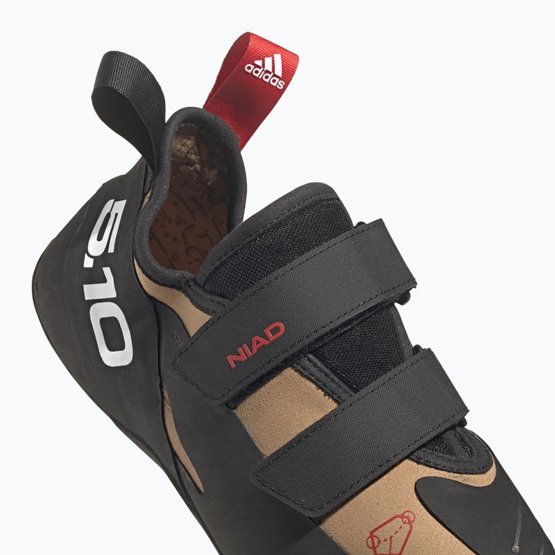 Scarpe da arrampicata da uomo adidas Five Ten Niad Vcs mesa/core black/cloud white 15