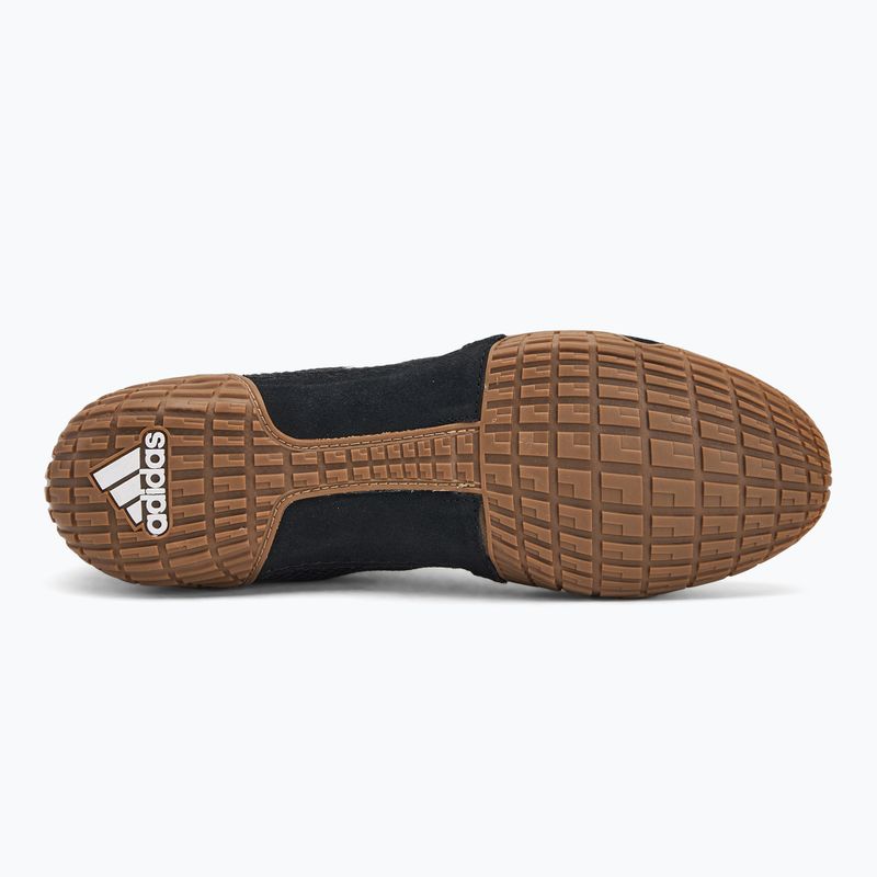 Scarpe da wrestling adidas Tech Fall 2.0 Uomo, nucleo nero/bianco scuro 4