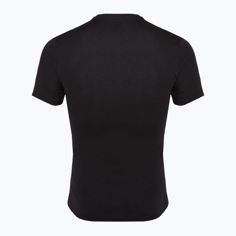 Uomo Reebok Gs Linear Read T-shirt nero/bianco 2