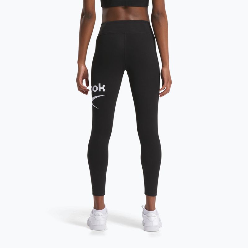 Leggings donna Reebok Identity Big Logo Cotone nero 3