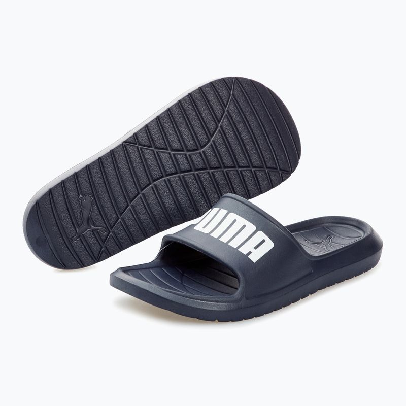 Infradito PUMA Divecat v2 Lite peacoat/puma bianco 10