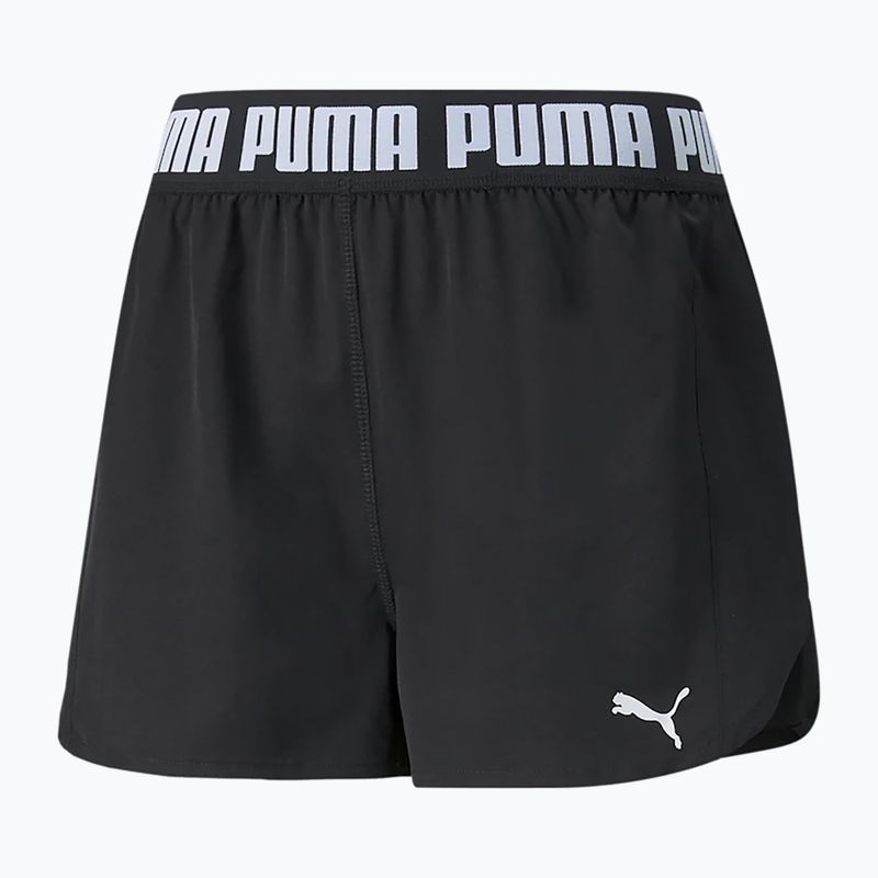 Pantaloncini da allenamento da donna PUMA Train Strong Woven 3" puma nero 3