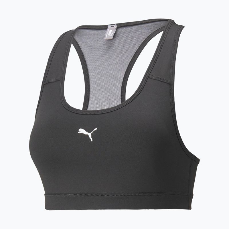 PUMA Mid Impact 4Keeps Graphic PM reggiseno fitness puma nero/bianco gatto piccolo 5