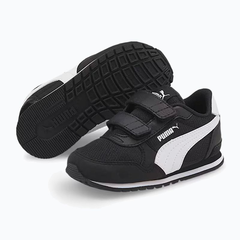 PUMA ST Runner v3 Mesh V Inf scarpe da bambino puma nero/puma bianco 10