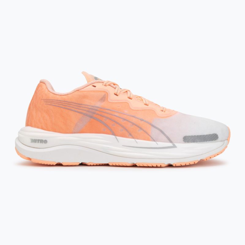 Scarpe da running da donna Puma Velocity Nitro 2 melon/white/grey 2