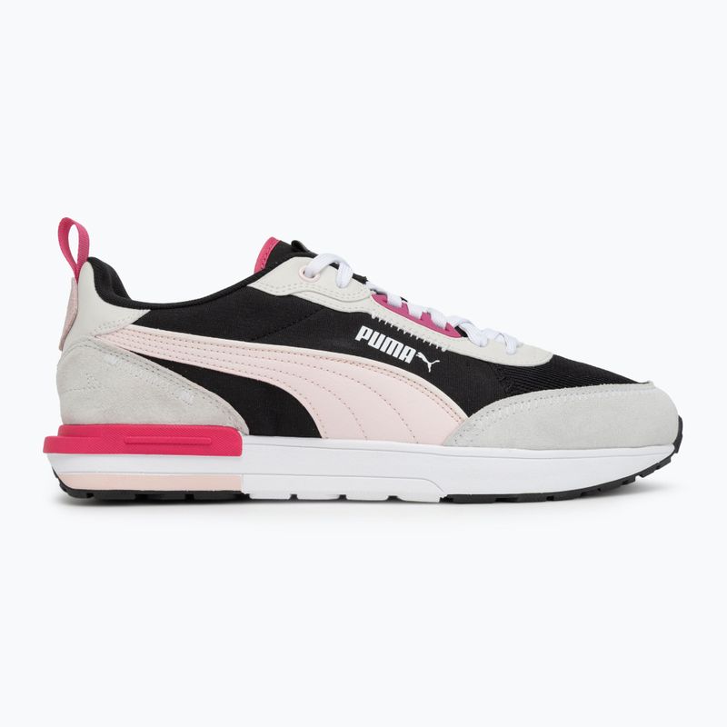 PUMA R22 scarpe da uomo puma nero / rosa gesso / puma bianco 2