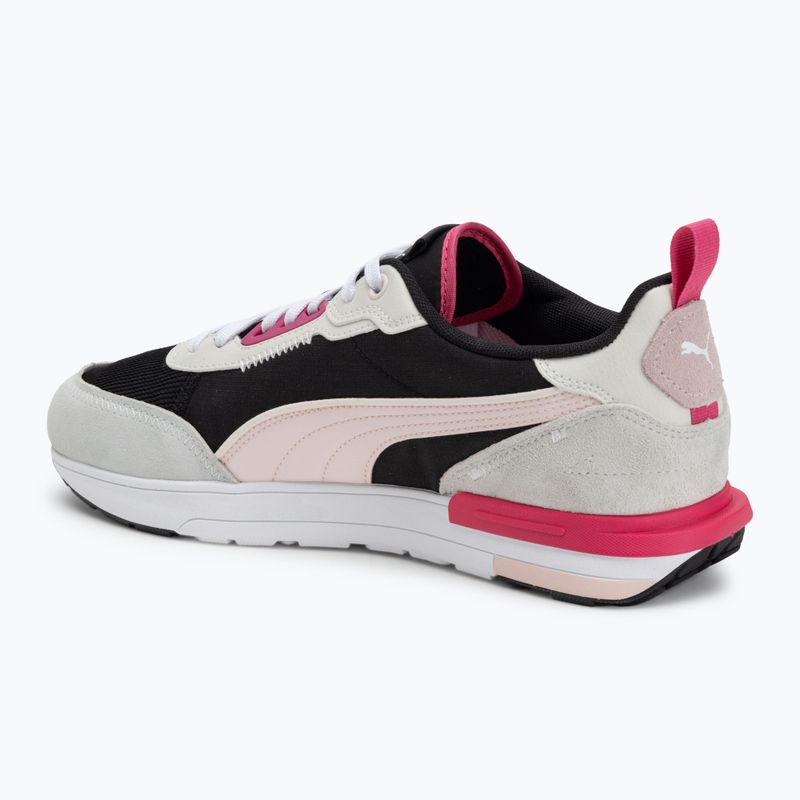 PUMA R22 scarpe da uomo puma nero / rosa gesso / puma bianco 3