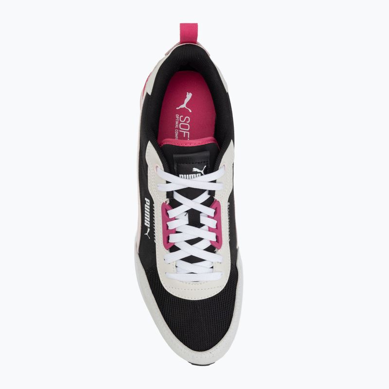 PUMA R22 scarpe da uomo puma nero / rosa gesso / puma bianco 5