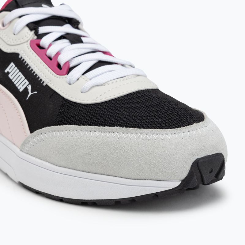 PUMA R22 scarpe da uomo puma nero / rosa gesso / puma bianco 7