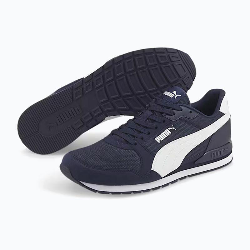 Scarpe PUMA ST Runner v3 Mesh peacoat/puma bianco 10