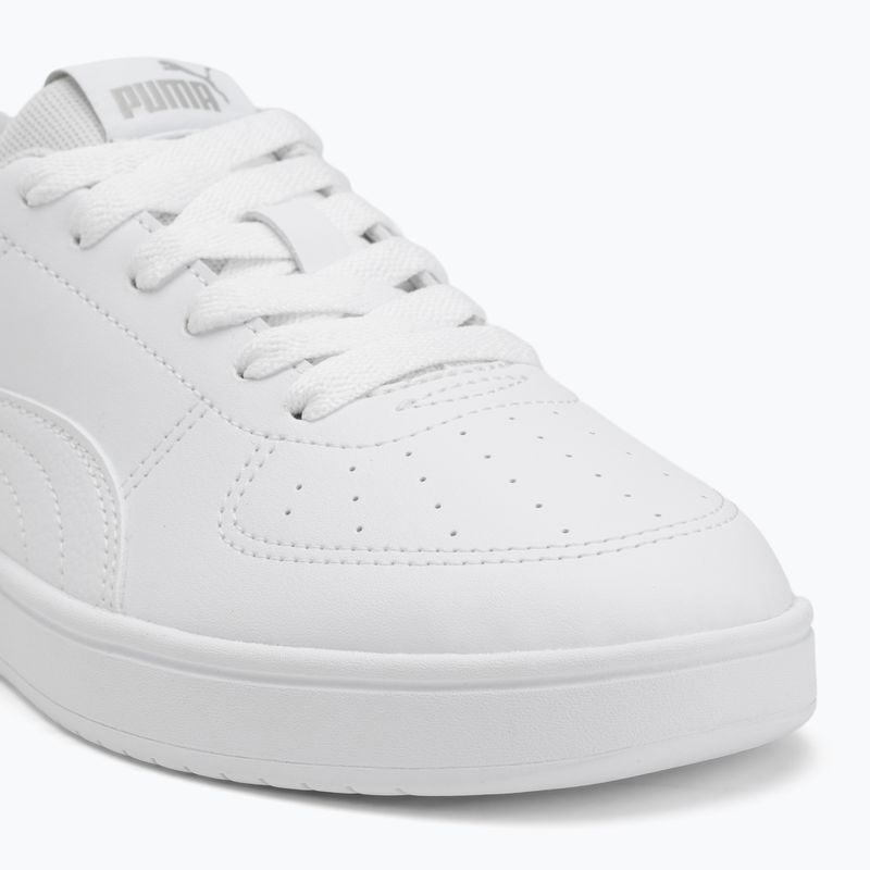 PUMA Rickie Jr junior scarpe puma bianco/puma bianco/grigio ghiacciaio 7