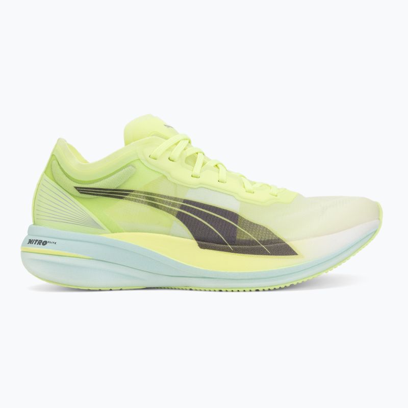 Scarpe da corsa donna PUMA Deviate Nitro Elite Racer yellow/green/blue/grey/white/black 2