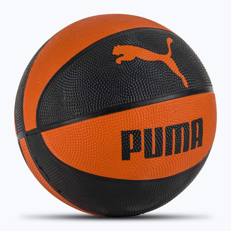 PUMA Basket IND mandarino arancione/puma nero taglia 6 2