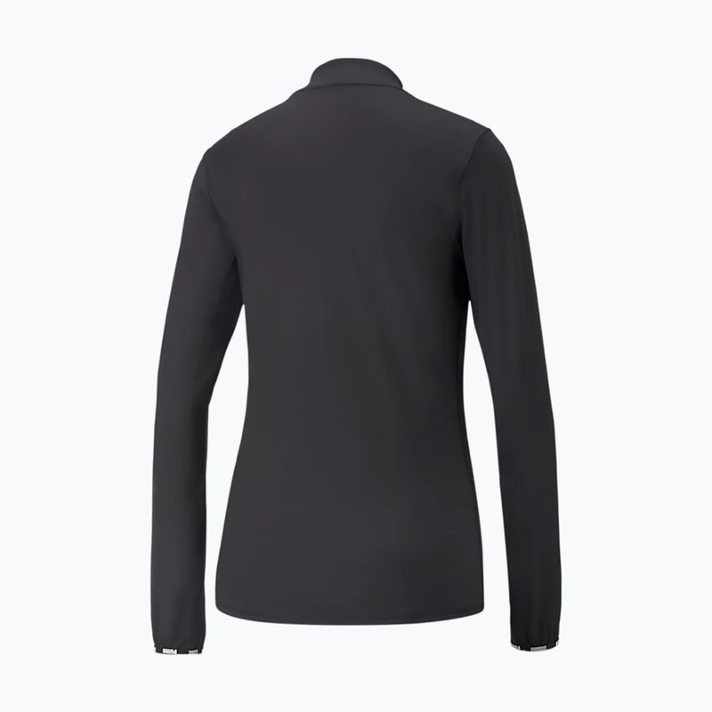 Felpa da allenamento da donna PUMA Strong 1/4 Zip puma nero 2
