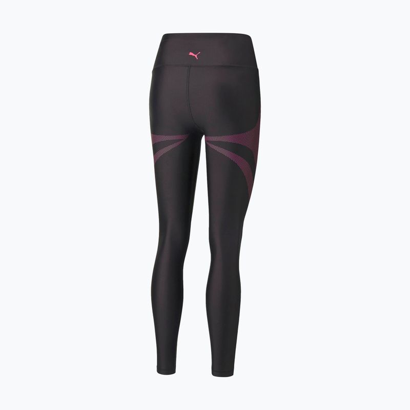Leggings da allenamento donna PUMA Eversculpt HW Full Tight puma nero/rosa tramonto 7