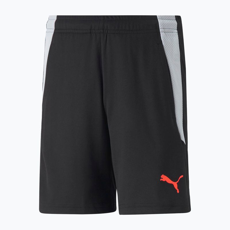 Pantaloncini da calcio per bambini PUMA Teamliga Training 2 puma nero/puma bianco/rosso