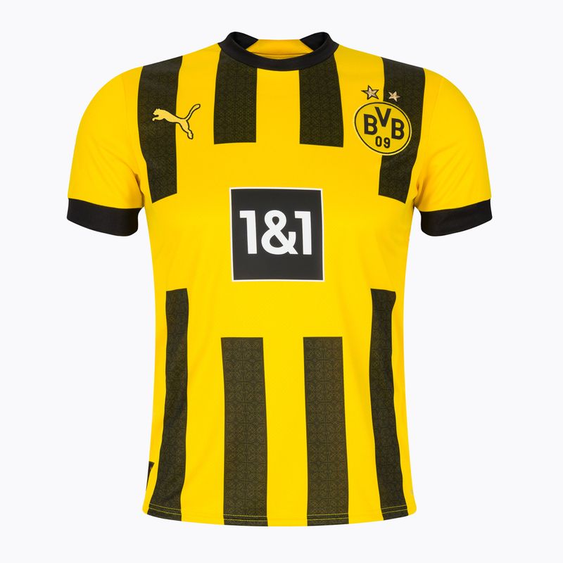 Maglia da calcio per bambini PUMA BVB Home Jersey Replica cyber yellow