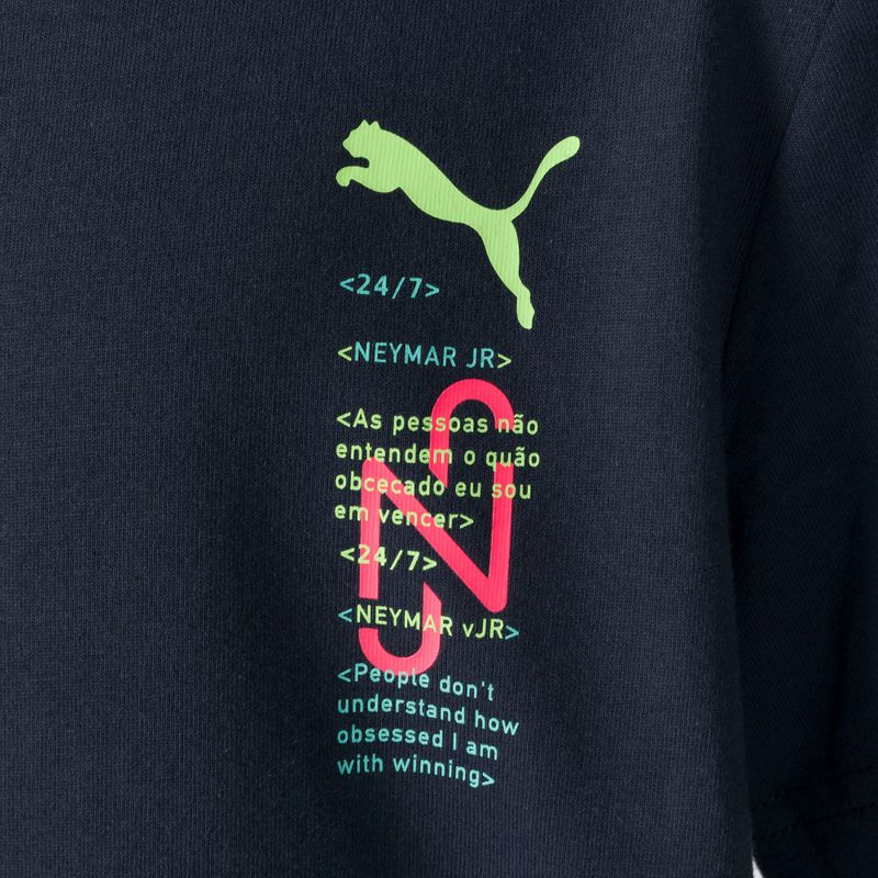 Maglia da calcio PUMA da bambino Neymar Jr. 24/7 Grafica notte parigina 3