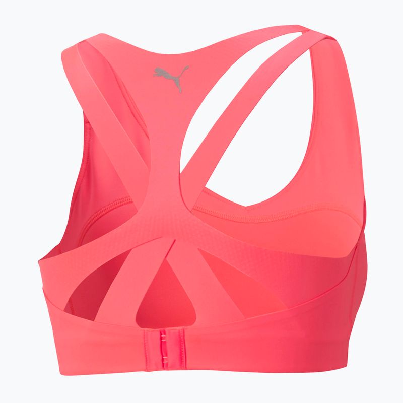 Reggiseno fitness PUMA High Impact To The Max con luce al tramonto 6