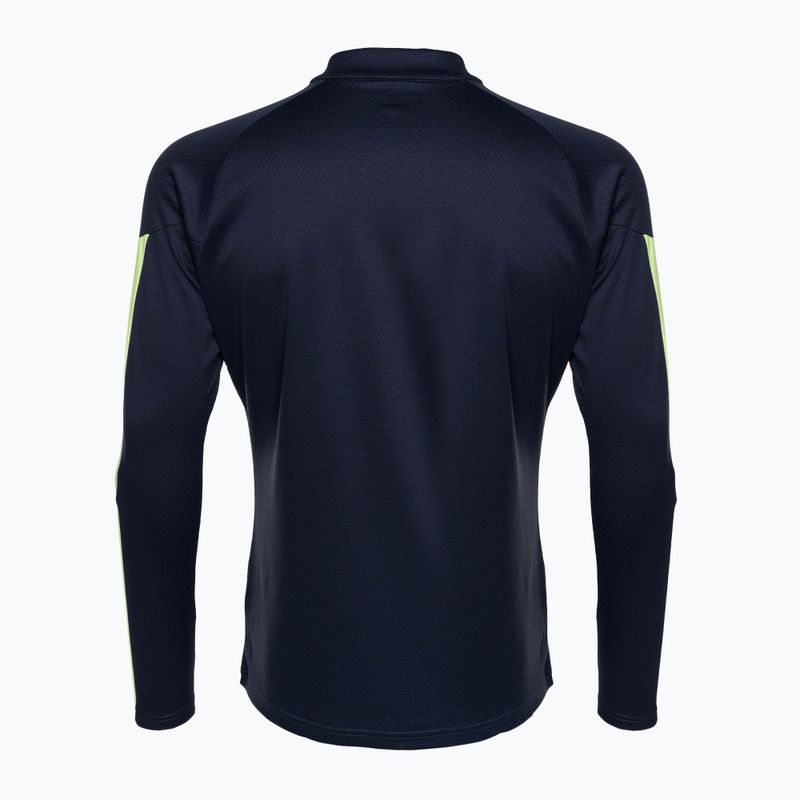 Felpa calcio uomo PUMA Individual Final 1/4 Zip parisian night 2