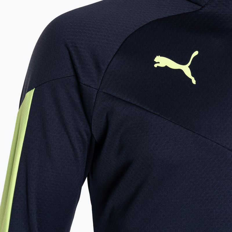 Felpa calcio uomo PUMA Individual Final 1/4 Zip parisian night 3