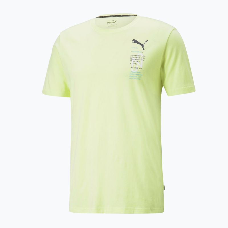 Maglia da calcio da uomo PUMA Neymar Jr. 24/7 Graphic giallo fresco