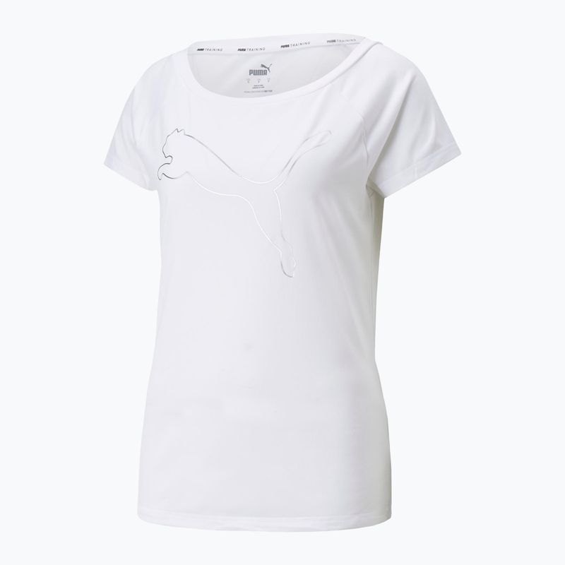 Maglia da allenamento donna PUMA Train Favorite Jersey Cat puma bianco