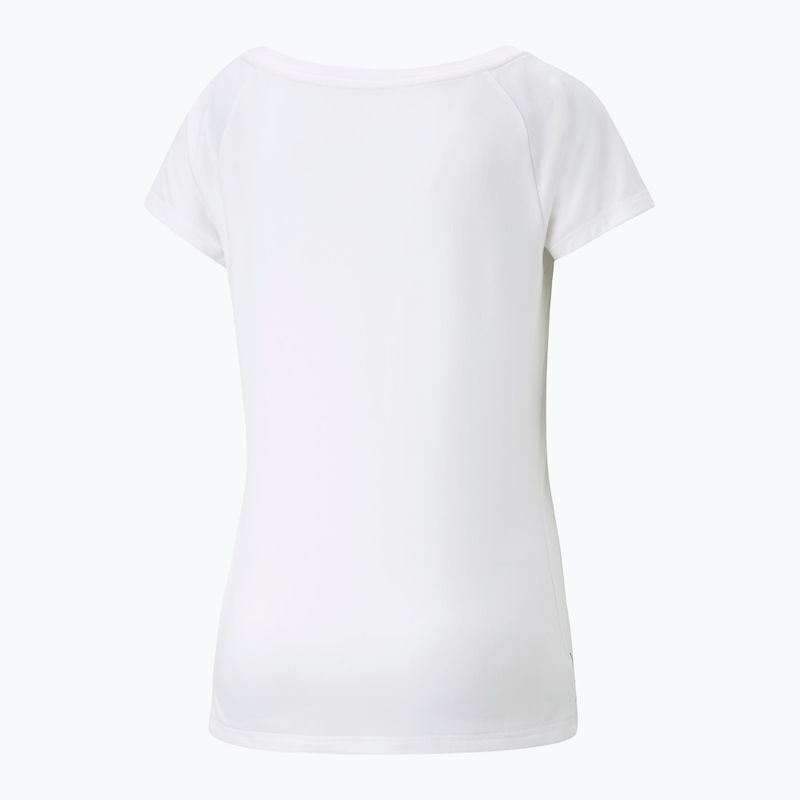 Maglia da allenamento donna PUMA Train Favorite Jersey Cat puma bianco 2