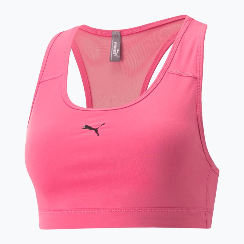 Reggiseno fitness PUMA Mid Impact 4Keeps rosa tramonto 5