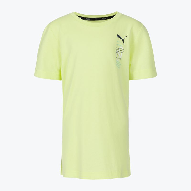 Maglia da calcio PUMA Neymar Jr. per bambini. Grafica 24/7 giallo fresco