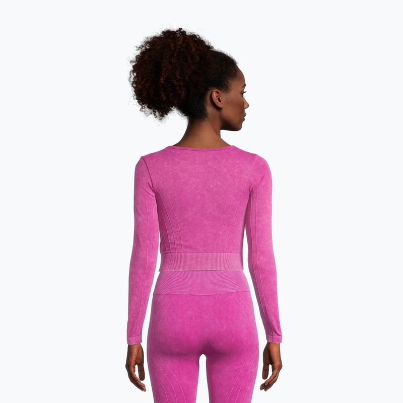 FILA top da allenamento donna Radnor Semless Cropped wild aster 2