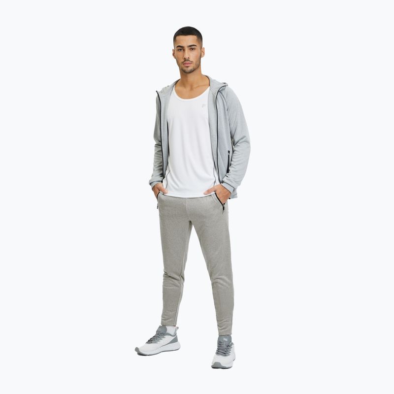 FILA pantaloni da uomo Lanz Sweat grigio chiaro melange 2