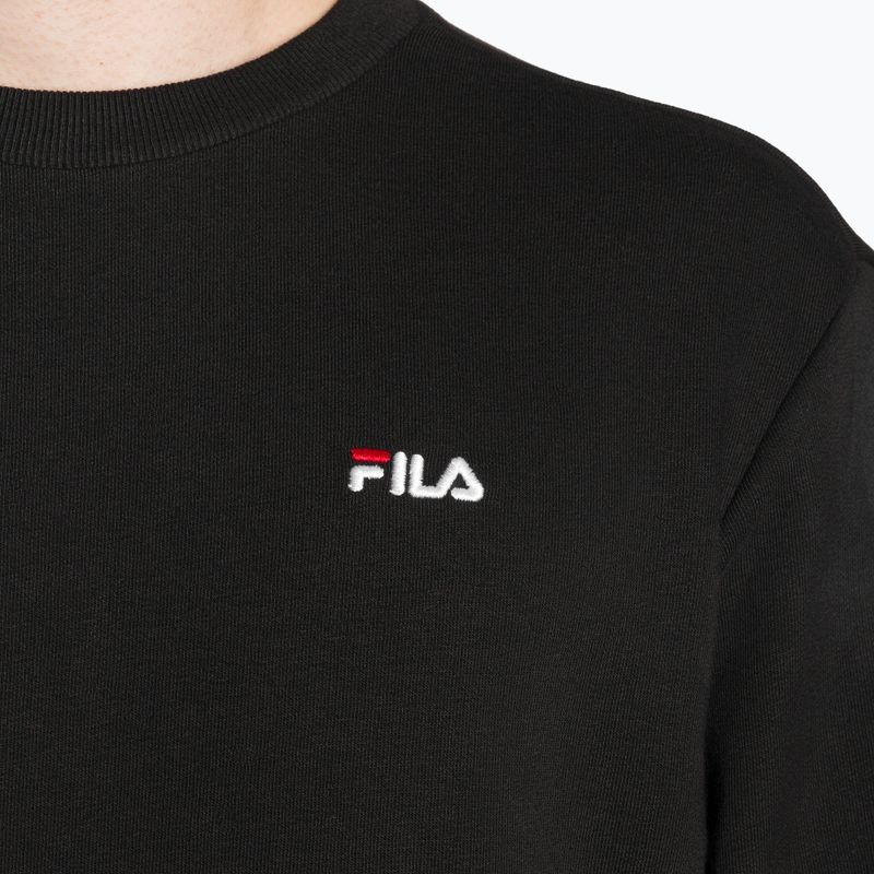 FILA Brustem Crew Felpa uomo nero 3