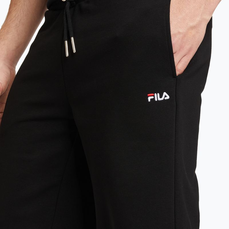 Pantaloncini da uomo FILA Blehen Sweat nero 3