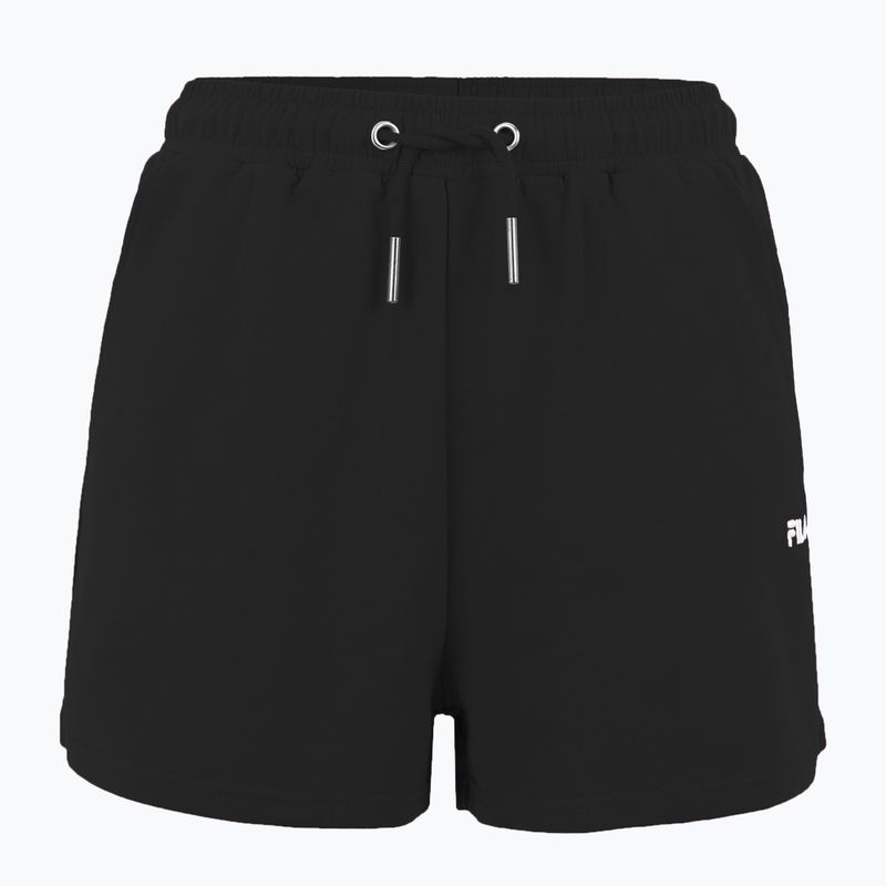 Pantaloncini da donna FILA Brandenburg a vita alta, nero 3