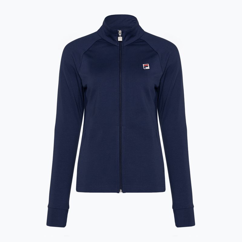 FILA felpa Benidorm Track donna blu medievale 4
