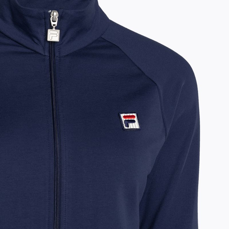 FILA felpa Benidorm Track donna blu medievale 6